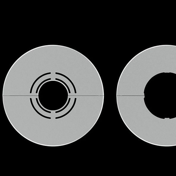 水龙头分体式装饰盖加厚卡扣式遮羞盖水管道遮挡混水阀花洒遮丑盖