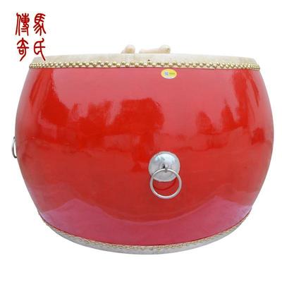 高战鼓 头层牛皮红鼓 36寸高战红鼓直径约118高约60