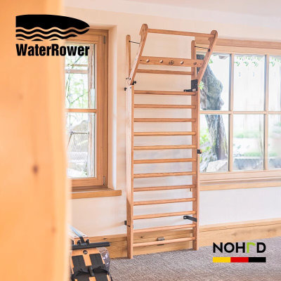 WaterRower握霸健身器材家用压腿引体向上肋木架NOHrD-Wallbars