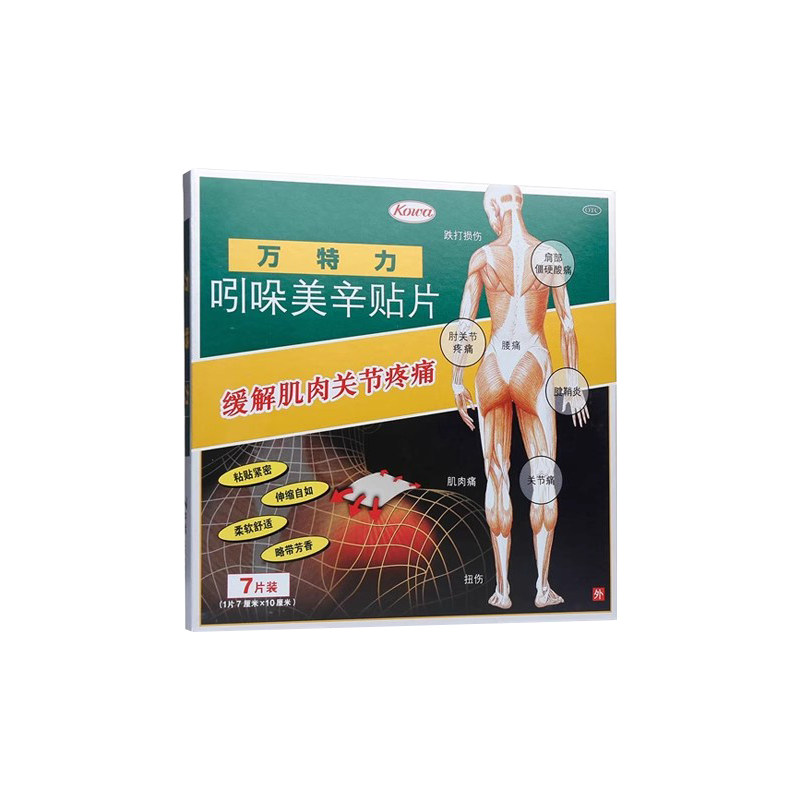 【万特力】吲哚美辛贴片7cm*10cm*7片/盒