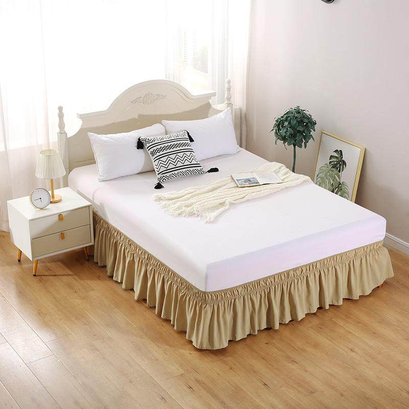 新款酒店加厚床裙不带床面松紧床围裙单件遮丑公主风防滑床罩裙式,床上用品,床裙,淘宝优惠券,粉丝福利购,淘宝优惠卷