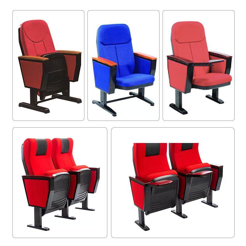 热销礼堂椅排椅阶梯教室报告厅座椅剧院会议室桌椅电影院坐椅带写