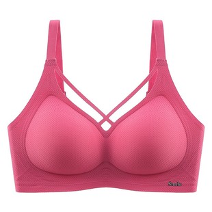 内衣女薄杯大胸显小防下垂收副乳聚拢调整文胸 8810胖MM大码
