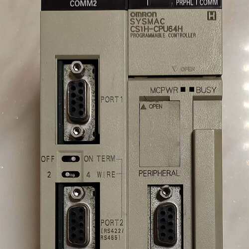 可维修正品PLC模块主机CS1H-CPU64H议价