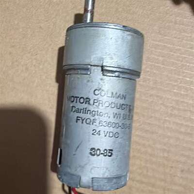 可维修COLMAN FYQF63600-304 24VDC电机 拆议价