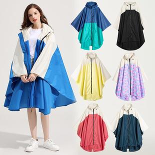 透气外套雨披户外徒步 新品 时尚 男女大码 宽松斗篷雨衣全身防水薄款