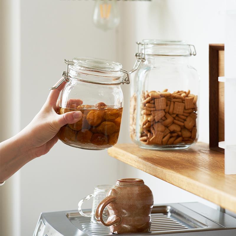 秋梨膏瓶子 黄桃水果罐头瓶空装辣椒酱腌糖蒜腊八蒜密封玻璃储存
