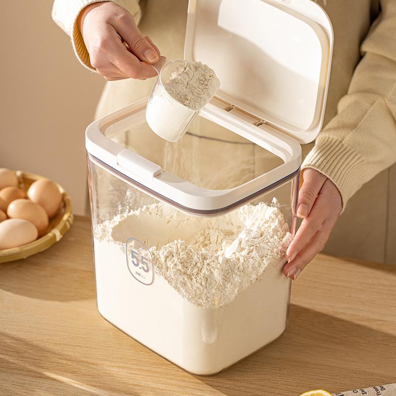 摩登主妇面 面粉储存罐装米桶密封罐收纳盒家用专用面桶米面 面储