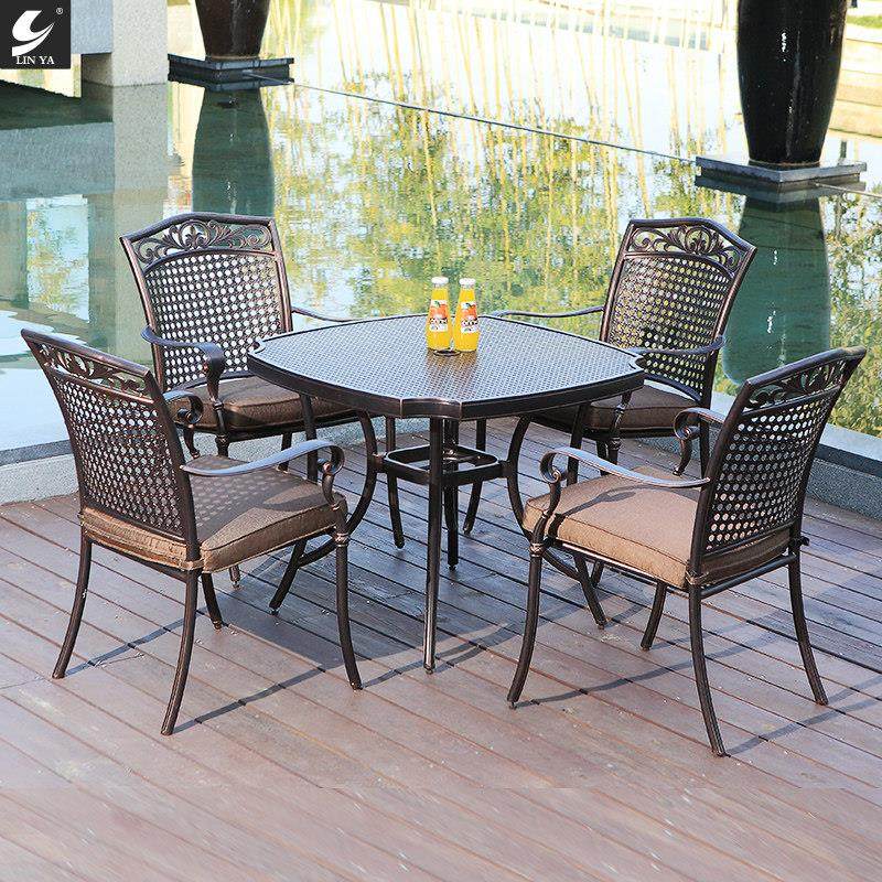 临亚户外桌椅铸铝组合花园露天椅子休闲阳台铁艺庭院室外桌椅套装,住宅家具,桌椅套件,淘宝优惠券,粉丝福利购,淘宝优惠卷