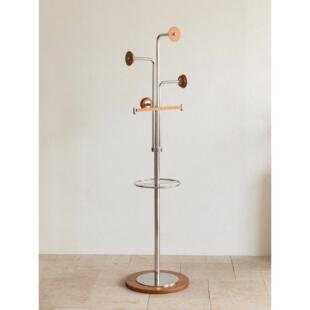 集木室物所/艾勒衣帽架落地卧室转角卧室实木挂衣架室内设计高级