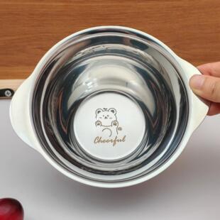 加厚316不锈钢儿童碗蒸蛋碗家用吃饭碗副食品碗耐高温炖盅碗喝汤