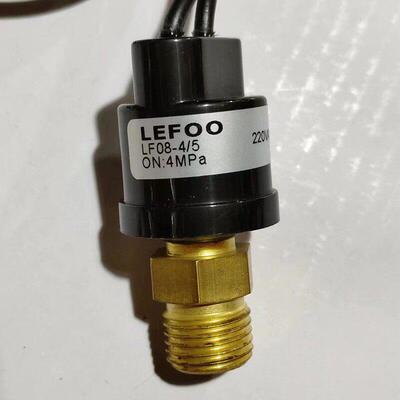 LEFOO力夫常闭常开自动启停压力开关12V24V220V高压力控制感测器