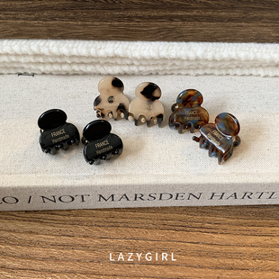 迷你小发抓~韩国ins醋酸实用碎发刘海夹博主同款公主头发饰头饰新