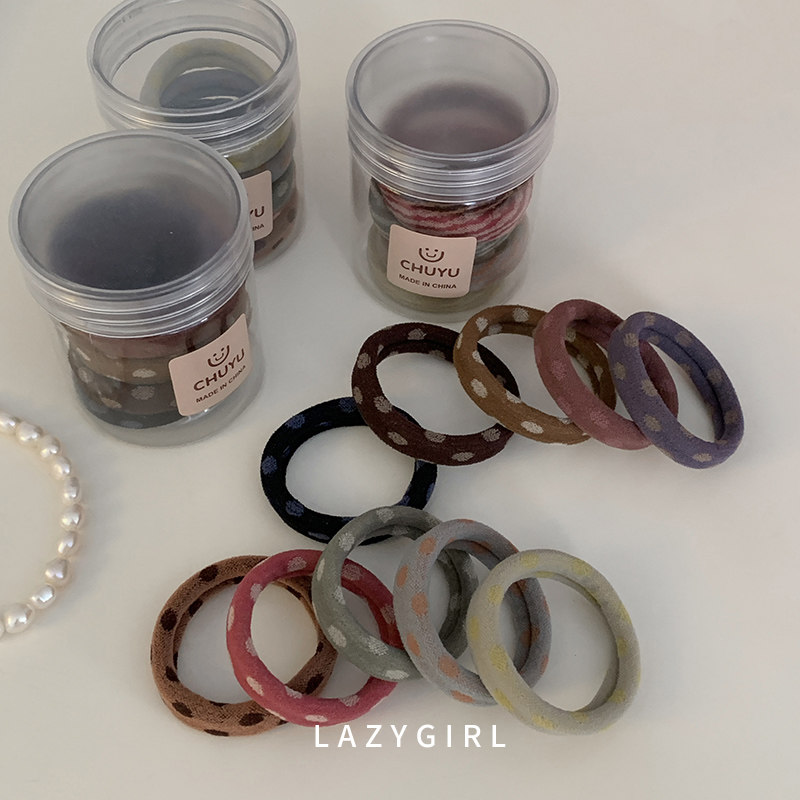 夏日扎马尾皮筋~盒装基础打底头绳发圈2025新款成人绑头发饰发绳,饰品/流行首饰/时尚饰品新,发饰,淘宝优惠券,粉丝福利购,淘宝优惠卷