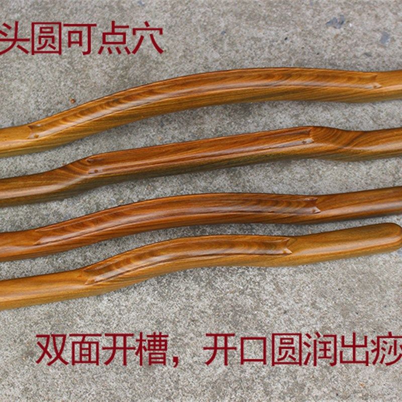 精品香绿檀木擀筋棒檀香木t赶筋按摩穴位棒