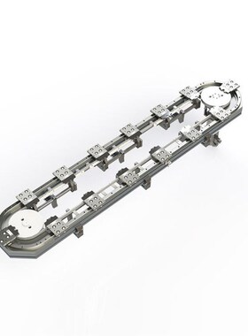 自动化设备精密输送用环形导轨弧形轨道D255R圆弧导轨环形导轨