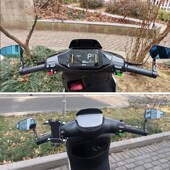 N90C改G装 摩小鸦适用九号N70C N80C M95手里剑巴风特手把镜后视镜