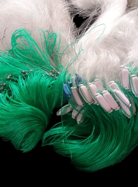 H1.5m*L60M 3 layer 2.5cm mesh sink net gill net fish tZrap s