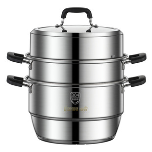 Steel Thickened Double Household Layer Stainls Multi 304j