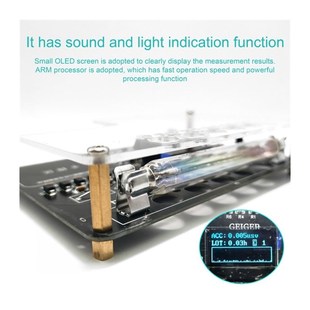 DIY Geiger CoKunter Portable Module Assembled Kit Nuc Simple