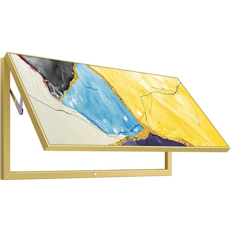 网红大尺寸表箱装饰电画现代简约抽象F配电闸箱遮挡画长款客厅电