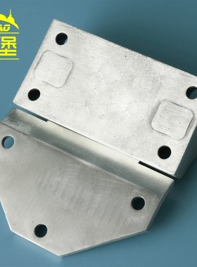 CL101大型工业机械设备承重铰链304不锈钢不对称合W页工业铰链合