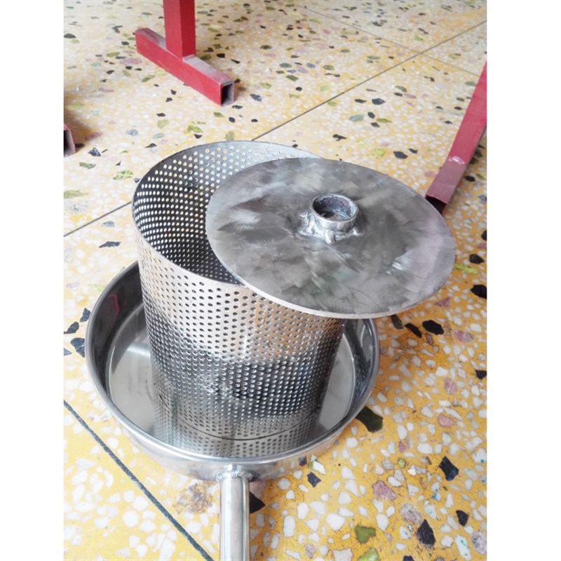 小型手摇家用不锈钢压榨t机榨汁机榨猪油渣机蔬菜挤水蜂蜜酒糟过