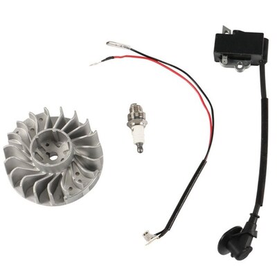 Ignition Coilj Wires Flywheel Fly Wheel Keyway For Stihl Cha