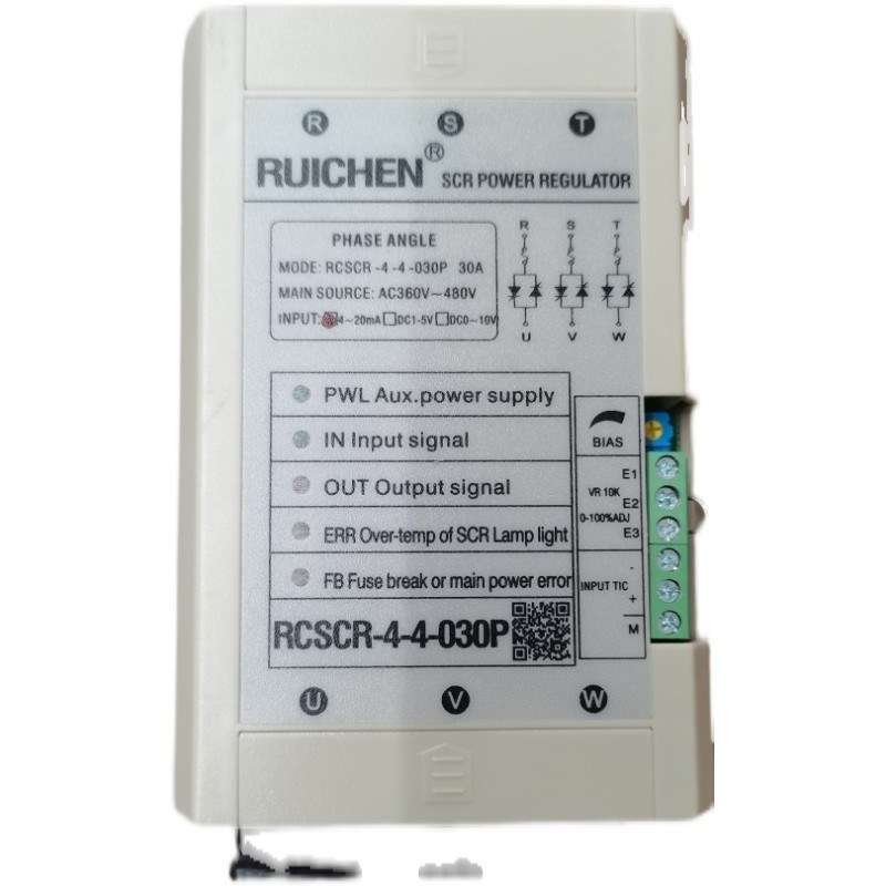 SCR RCSCR-4-4-030Pr RCSCR-4 30A RUICHEN瑞铖 电力调整器 220V