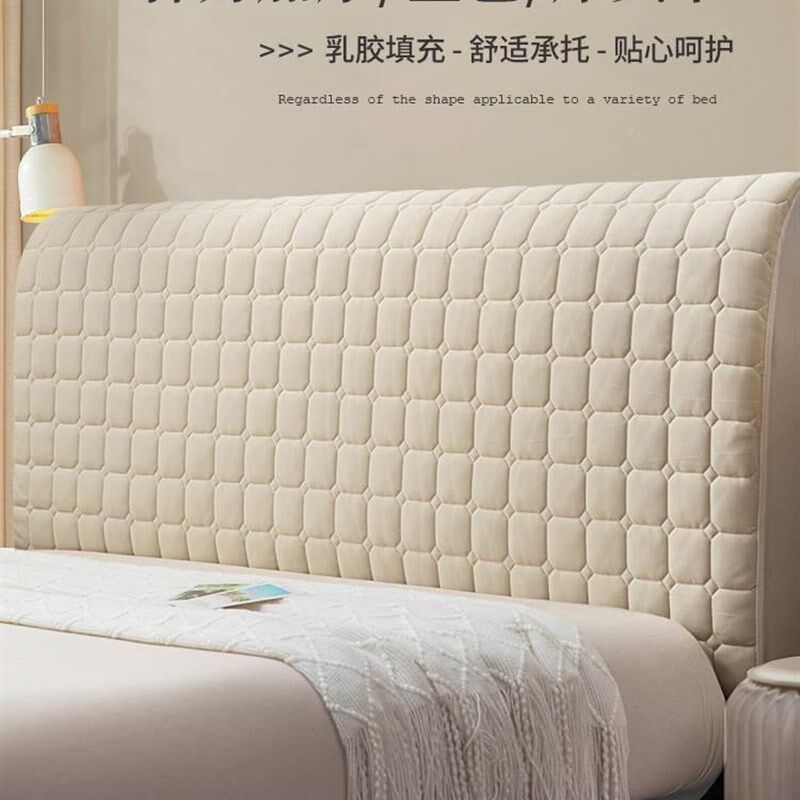 朵床头罩高档床罩床头包套罩靠背保护罩2023O新款加厚通用床套罩