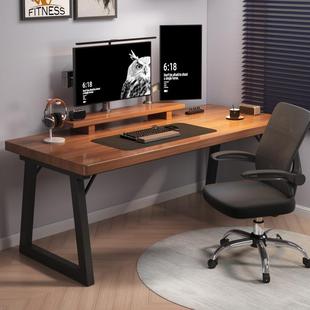 电竞桌椅侣并排卧室床边桌家用双人办公桌子书桌工作台 电脑桌台式