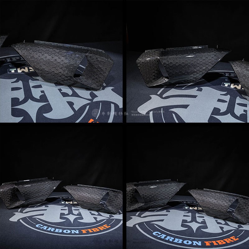 九号电动车机械师二代Mmax2长款改装Q蜂窝碳纤维定制外壳