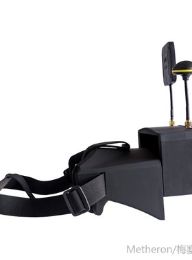 LS-800D eVR FPV Goggles 5.8G 40CH Receiver 5 Inch Monitor 16