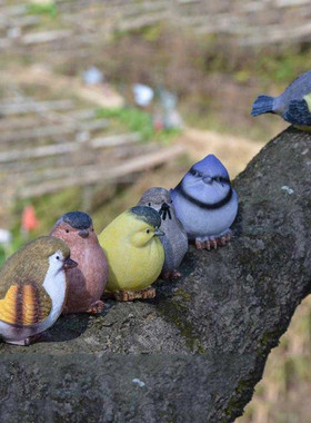 新品Garbden Ornaments Anil Simulation Landscape Resin Crafts