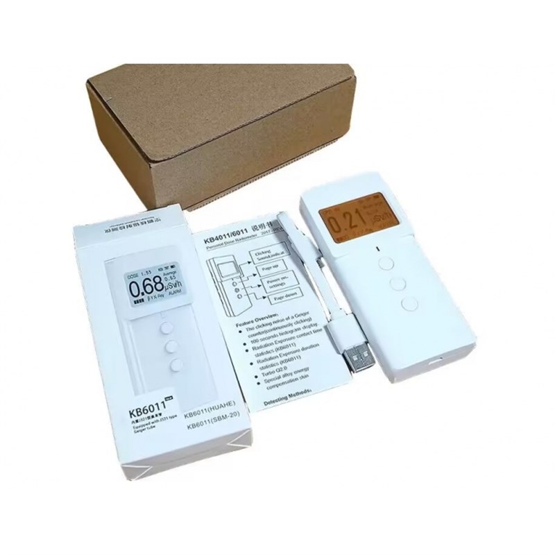 盖革辐射检测仪KB6011核辐z射碘131家用放射性海水盖格计数器