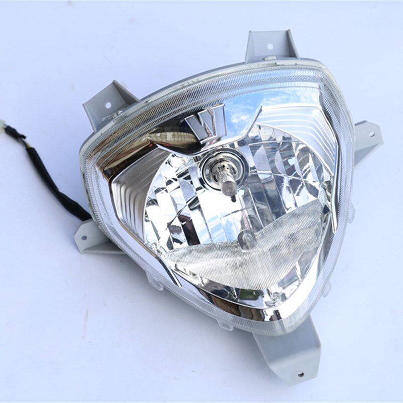 适用摩托车宇钻fHJ125T-10A/10C/10E/10F大灯总成前照灯总成车头