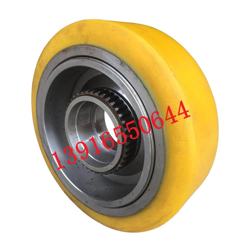 电动叉车轮子林德前移式叉车R14SP/R18SP前轮X承重轮承载轮