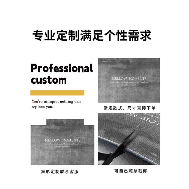 入户门垫进门地垫大门口防滑垫子家D用客厅地毯高级定制玄关踩脚