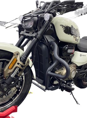 适用钱江闪300s闪350r竞技防摔保险杠闪500s闪700专用边包折叠靠