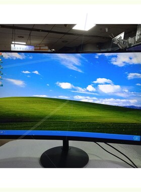 HKC一M27A9显示器  2H7寸曲面无边框 正常使