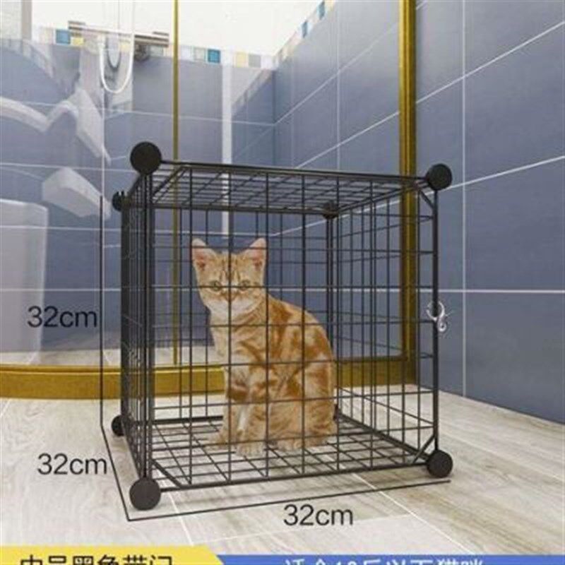 铁艺带门吹猫毛神器猫猫晒太阳防抓咬洗I澡笼固定猫咪用品吹风笼