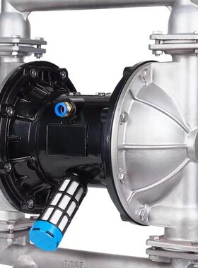 新款QBY-40气动隔膜泵QBK-25不锈钢铝合金PP塑T料耐腐蚀压滤污现