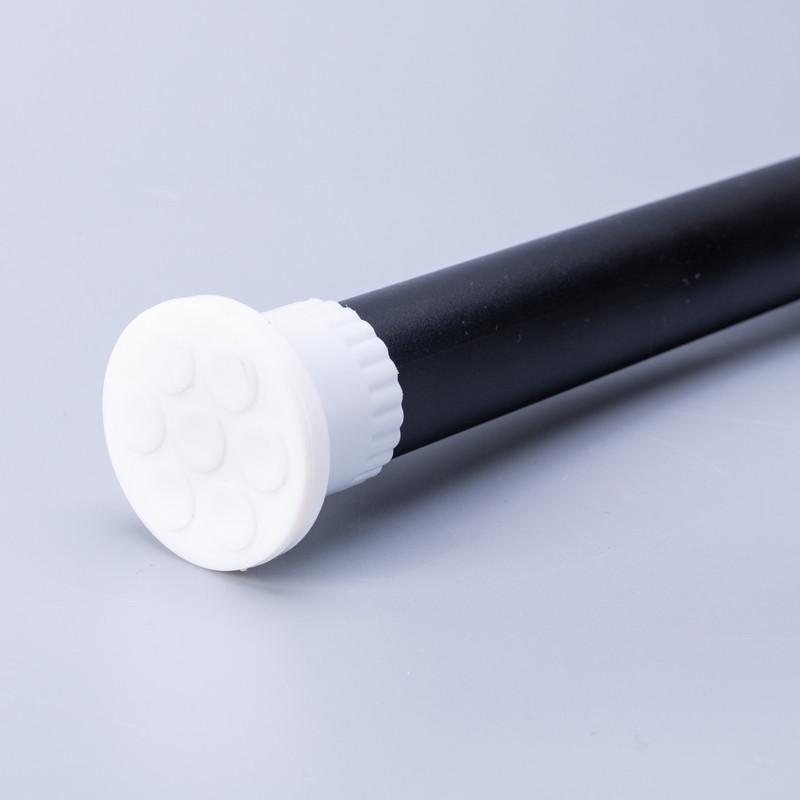 加厚可伸缩杆窗帘配件连衣架免打孔罗马杆阳台挂T衣杆浴室门帘杆