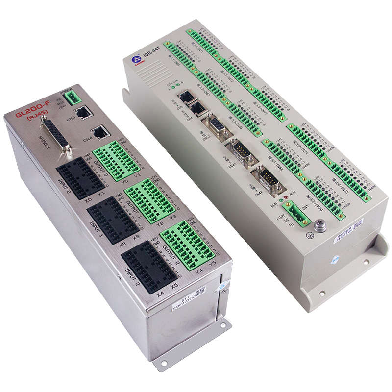 广数GL200fF RJ-45总线式IO扩展单元IOR-44T系统输入输出模块