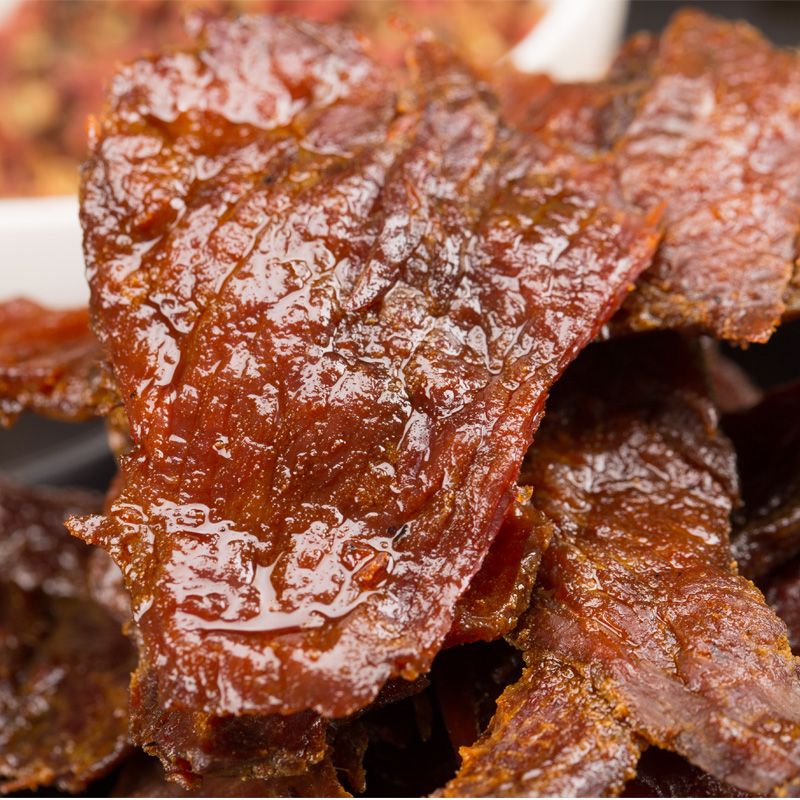 金丹酱板牛肉干湖南常德特产小吃手撕牛肉脯熟食真空即食零食100g