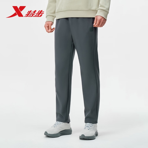 特步练就精彩运动长裤男2025冬季新款百搭运动长裤男975429980001