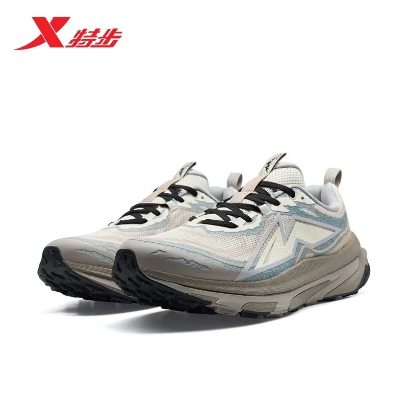 特步昆仑3.0户外鞋男2025秋冬新款缓震回弹耐磨防滑975419170001