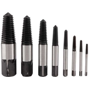 8Pcs Screw Stud Removeur Set Broken Damaged Bolt Extractor