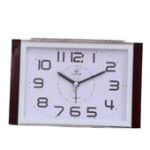 欧式 床头静音夜E光简约儿童台钟辉达9008 学生起床卧室闹钟