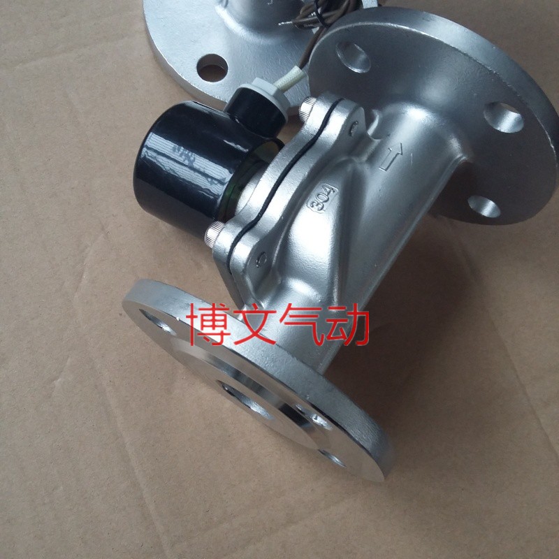 2W400-40BF不l锈钢法兰式电磁阀2W-400-40-BF疏水阀DN40 1.5寸
